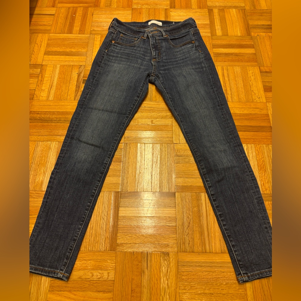 LOFT Classic Blue Women's Skinny Jeans women Petite size 26.